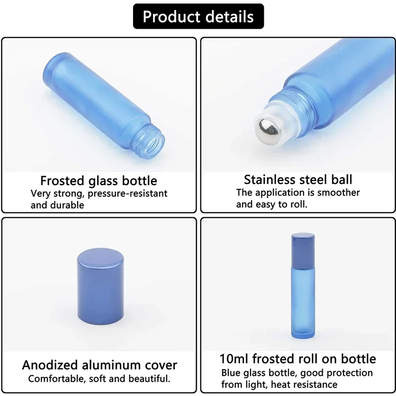 10/30/50Pcs 5-10ml Frosted Gla - Fragrance Atomizer Pump recension och pris