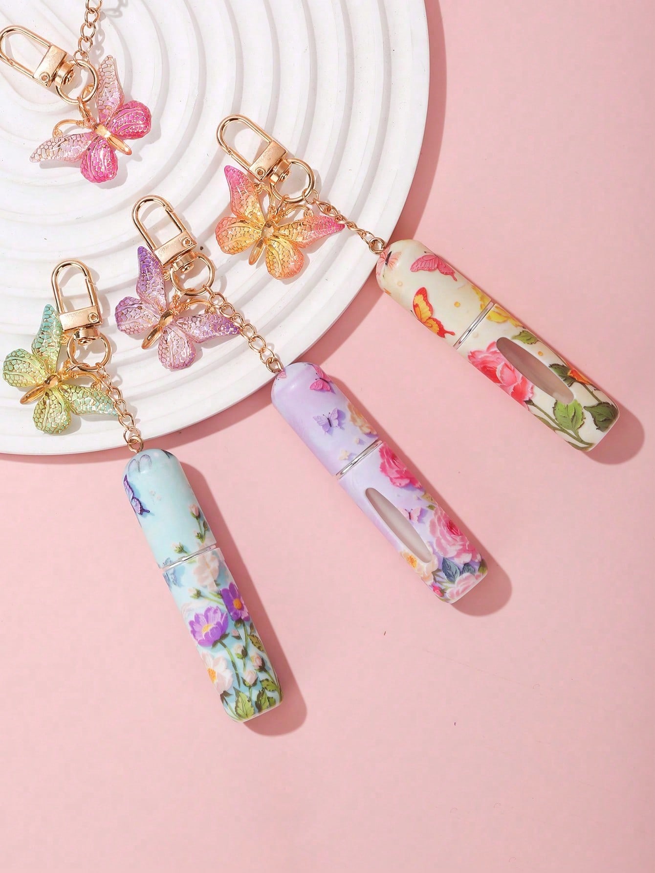 1/2pcs Butterfly Patterned Por - Fragrance Atomizer Pump recension och pris