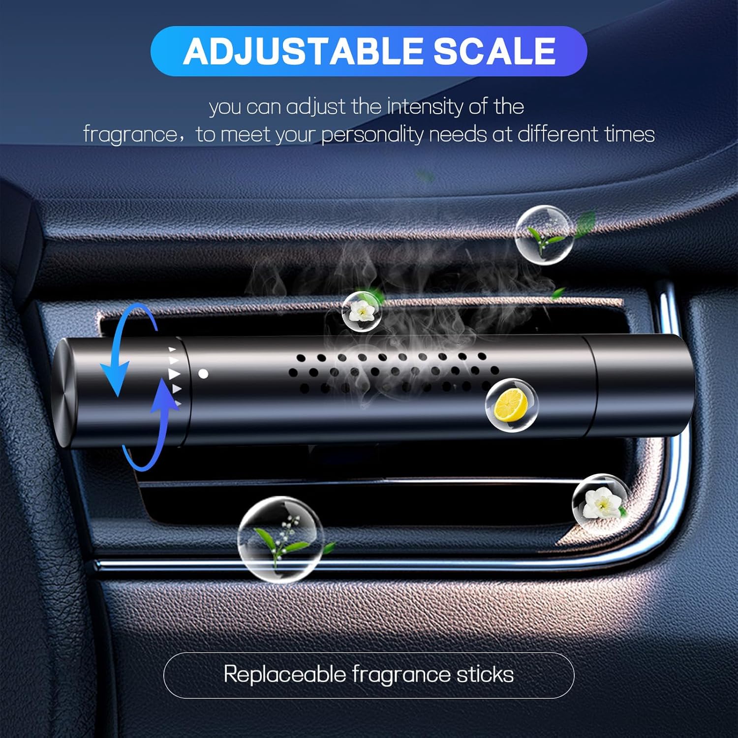 Cylindrical Car Vent Perfume   - Perfume Fragrance Stick recension och pris
