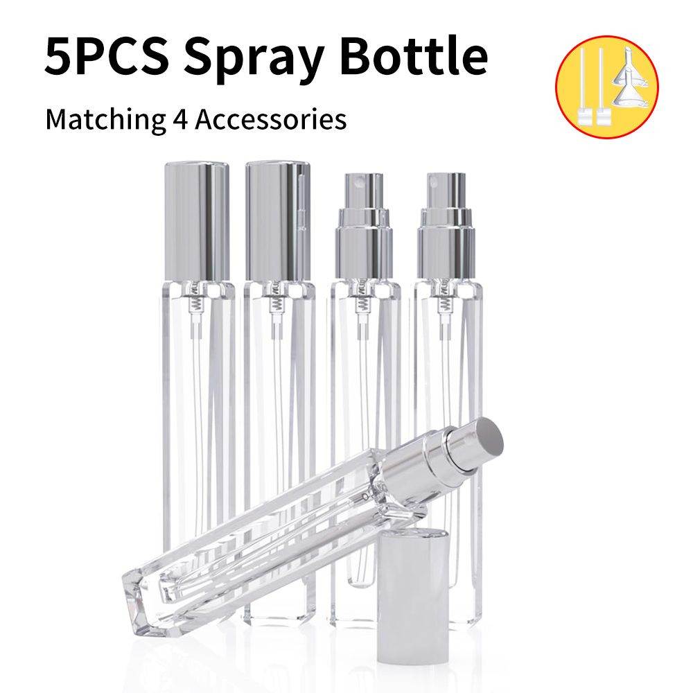 5-Piece Cologne Atomizer Empty - Fragrance Atomizer Pump recension och pris