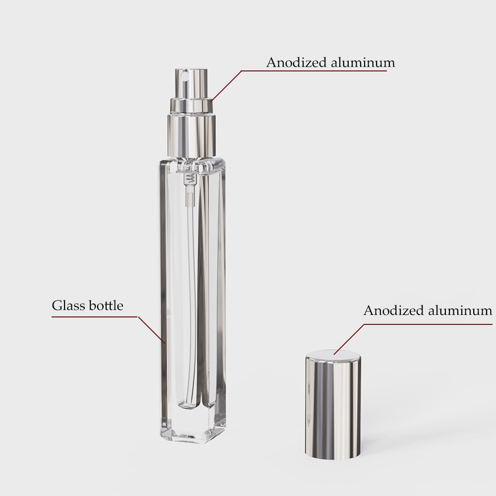 5-Piece Cologne Atomizer Empty - Fragrance Atomizer Pump recension och pris