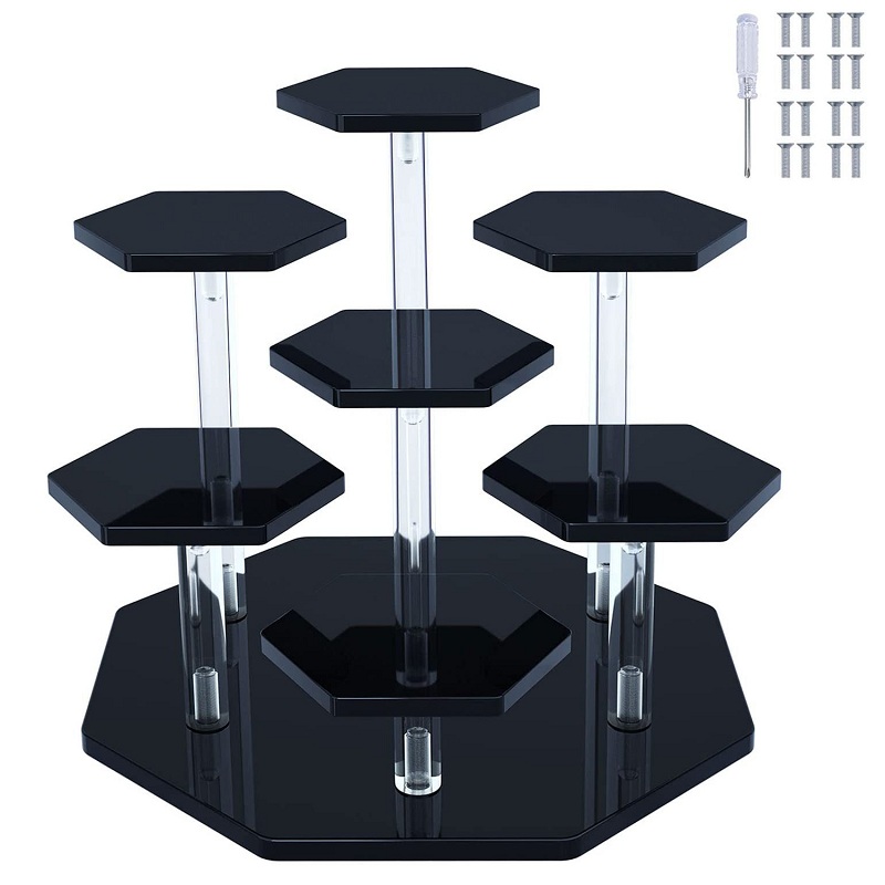 7-Tier Clear Acrylic Display S - Perfume Fragrance Holder recension och pris