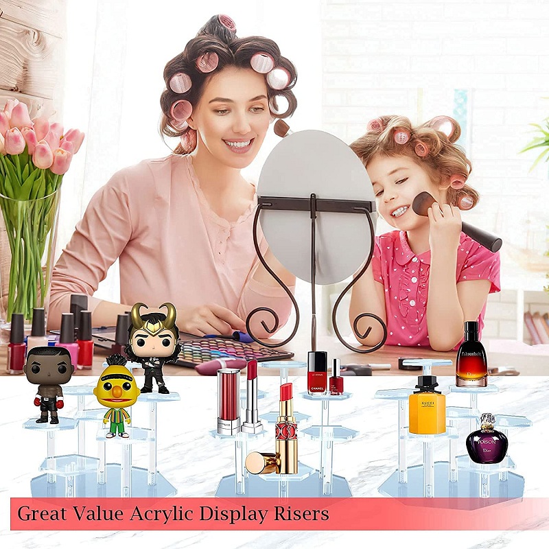 7-Tier Clear Acrylic Display S - Perfume Fragrance Holder recension och pris