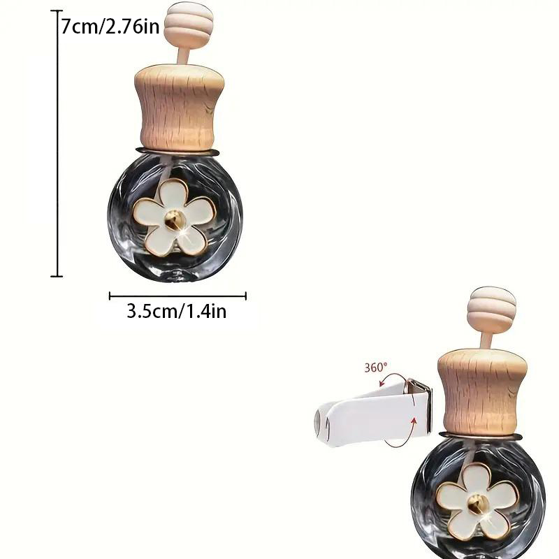 2pcs Car Fragrance Empty Glass - Perfume Fragrance Refill recension och pris