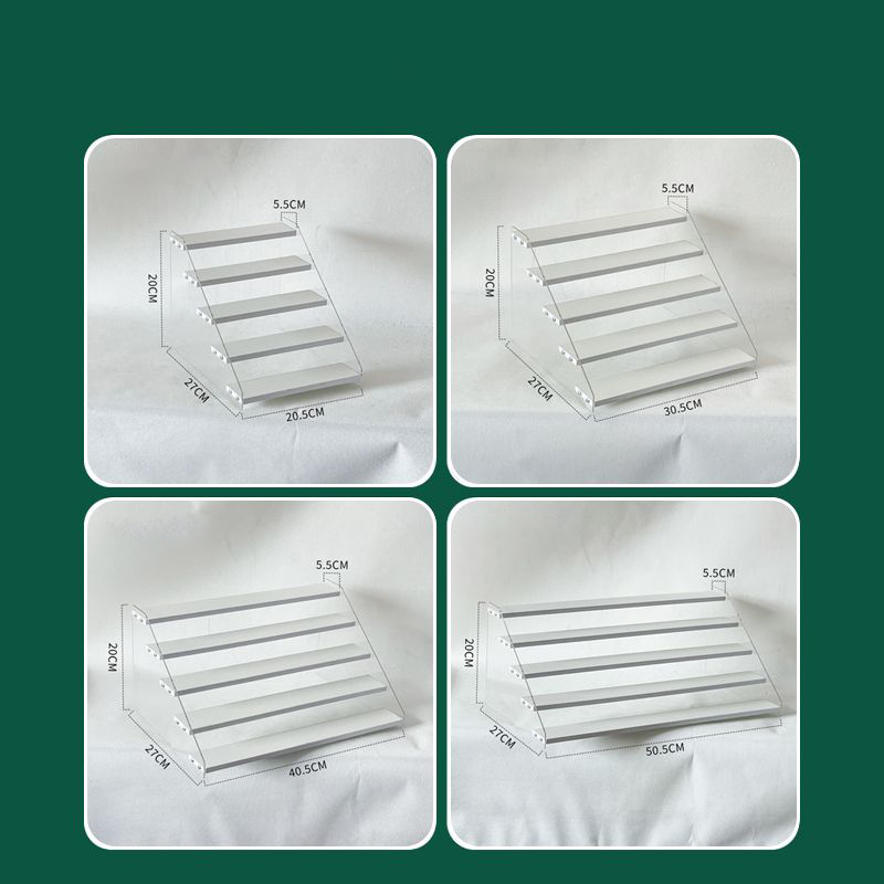 1-7 Step Acrylic Wood Display  - Perfume Fragrance Holder recension och pris
