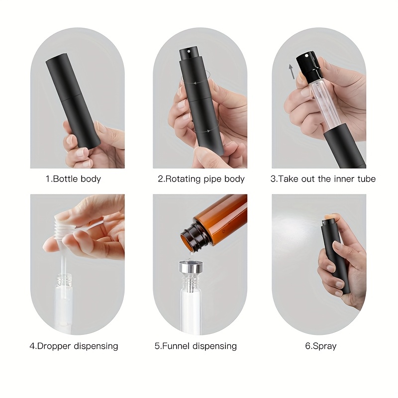 3 Travel 10ml Perfume Spray Bo - Perfume Fragrance Refill recension och pris
