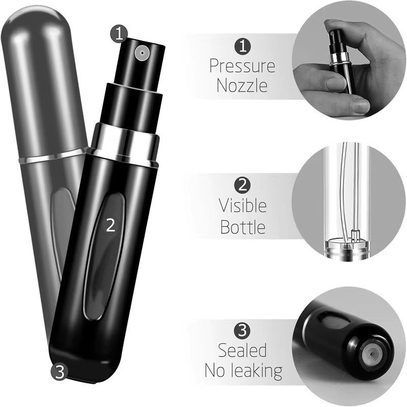 5ml Mini Perfume Atomizer Port - Fragrance Atomizer Pump recension och pris